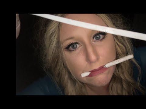 ASMR Face Measuring Roleplay for Costume | Tape Measure | Latex Gloves | Whispering