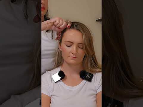 ASMR Hair and Scalp Inspection to Make her Tingle #asmr #asmrvideo #asmrdoctor #asmrexam