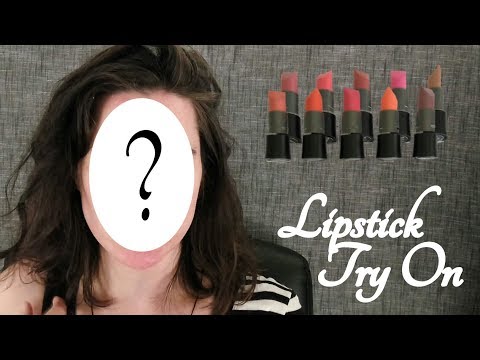 ASMR What do I look like with Lipstick on? (Avon Try-On) ☀365 Days of ASMR☀