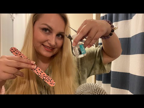 ASMR-Fast and Agressive Nails [Polish Accent]