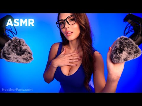 ASMR | Fluffy Mic Scratching with Gentle Whispers & Deep Breathing | PURE RELAXATION