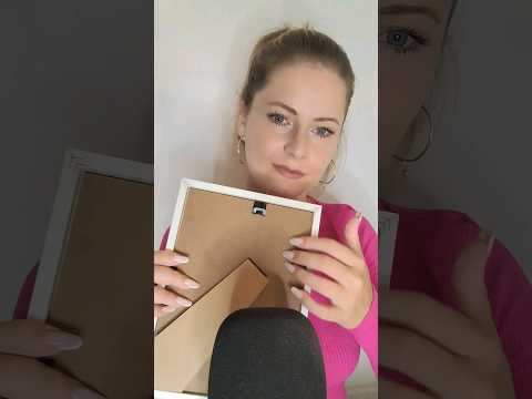 ASMR tapping soft wood
