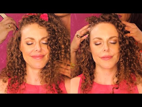 ASMR 😱 Corrina Rachel Gets Pampered by a Fan! Gorgeous Hair, Scalp Massage, Hair Play & Brushing ⚡
