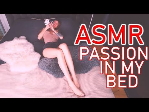 ASMR Slowest EAR LICKING you´ve ever felt - PASSION in my BED - 3Dio Women Power