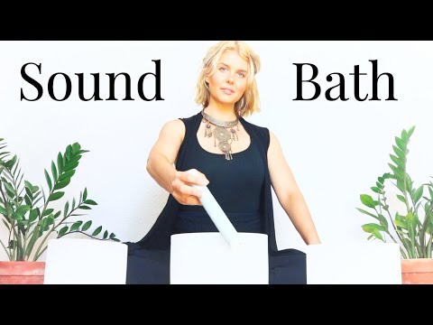Ear to Ear Sound Bath/Singing Bowl Alignment for Crown, Heart and Root Chakras/Reiki Master Healer