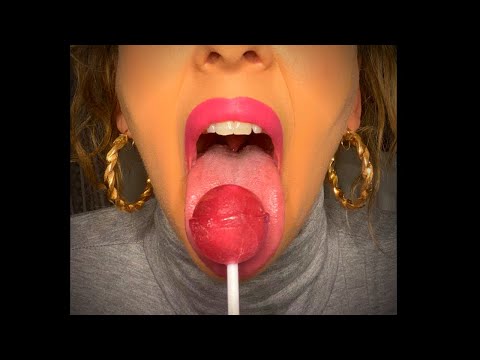 ASMR licking your lollipop 😜👅🍭 (SUBSCRIBE) (SUBSCRIBE) (SUBSCRIBE)