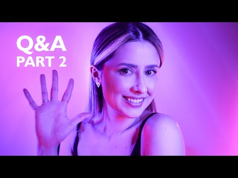 ASMR Q&A ✨ PART 2 - WITH SECRET ANSWER... WHISPERING AND RAMBLE IN PORTUGUESE - with subtitles