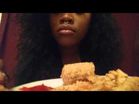 ASMR Eating Fried Corn & French Fries 🍟🌽🌽🌽