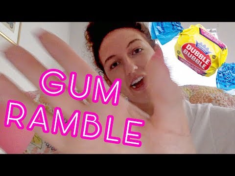 ASMR~ GUM CHEWING WHISPER RAMBLE 💖