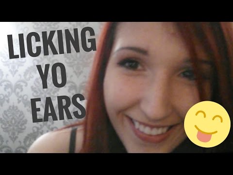 ASMR - EAR LICKING ~ Violating Your Innocent Ear Holes! Mouth Sounds & Licking ~