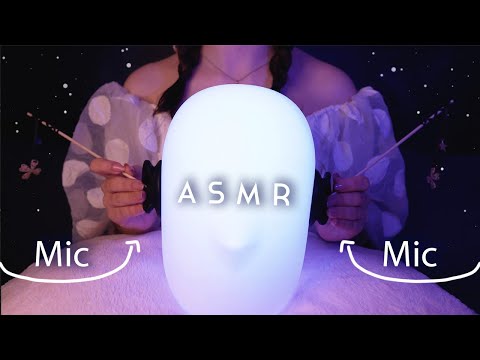 ASMR scratching on your eardrums for a good sleep (ear attention, and tapping)