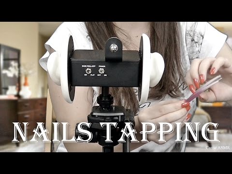 ASMR Long Nails Pure Binaural 3Dio Ears Tapping for Relax and Sleep