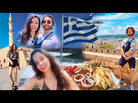 2 Weeks in Paradise: Rethymno, Crete, Greece 🇬🇷 Travel Vlog 🏝️