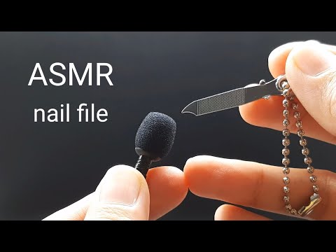 Scratching Microphone by Nail File - ASMR Scratching Mic I No Talking I Satisfying Video