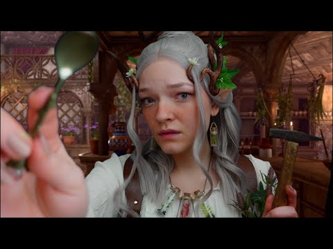 ASMR 🐛 There's something in your eye! (a tadpole :c) 🌿 Baldur's Gate 3 RP