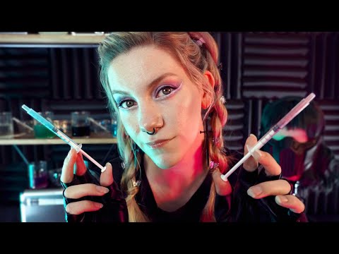 The Dream Seller 💉 Cyberpunk ASMR Roleplay for Sleep | Layered Ambience