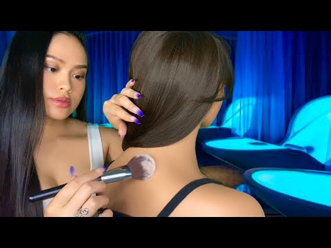 ASMR DEEP Sleep Clinic - This or That? (Hair, Scalp & Back Scratch + Personal Attention RP) lite gum