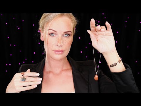 ASMR Relaxing Gemstone Jewelry shop (role play)