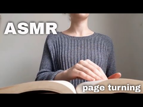 turning every page in a book | asmr - no talking