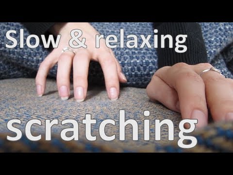 Slow & relaxing scratching for ASMR #138