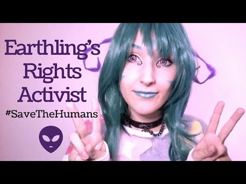 ASMR - ALIEN ROLEPLAY ~ The Earthling's Rights Activist ~