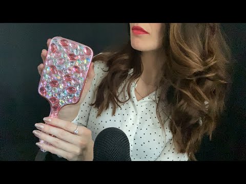 ASMR - Fast Tapping on Hairbrushes - No Talking - Ear to Ear Tapping - Tingles
