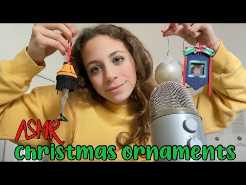 ASMR with Christmas Ornaments