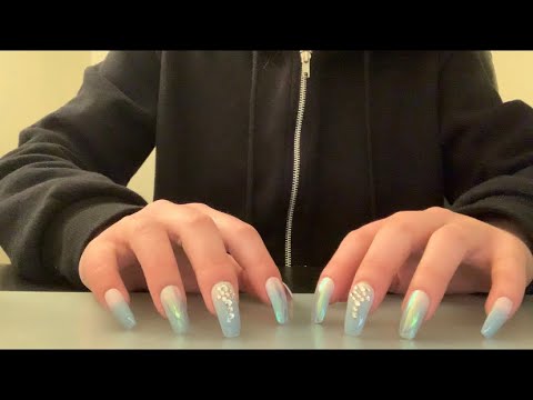 ASMR Table Tapping and Scratching