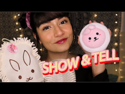 ASMR Relaxing Show & Tell Haul (lots of whispering/triggers) ♡