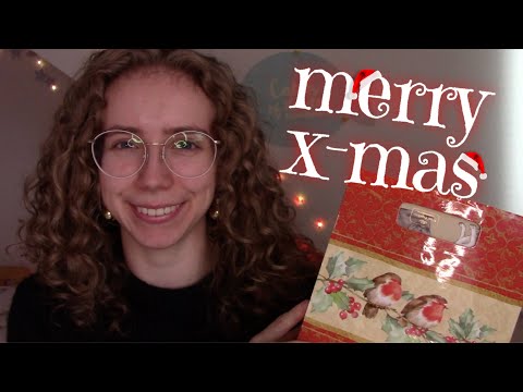 [ASMR] Christmas Gift Exchange with your Best Friend 🎄🎁 (lots of triggers!) Whispered Role-Play