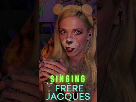 Singing Frere Jacques #asmr #relaxing #twitch #asmrsounds #tingles #youtubeshorts #relaxation #short