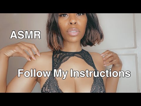 ASMR | Follow My Instructions In 1 Min ￼