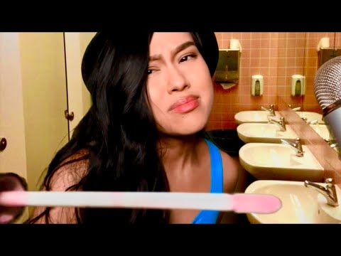 ASMR: Popular Girl’s BFF Does Ur Makeup in School Bathroom (Toxic Roleplay) Fast Aggressive Roleplay