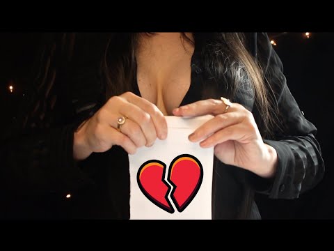 Tearing Up My Divorce Papers 📑👋 [ASMR] Paper Ripping and Cutting for Tingles and Relaxation ✂️