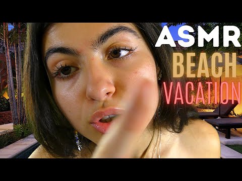 ASMR || you're on a beach vacation
