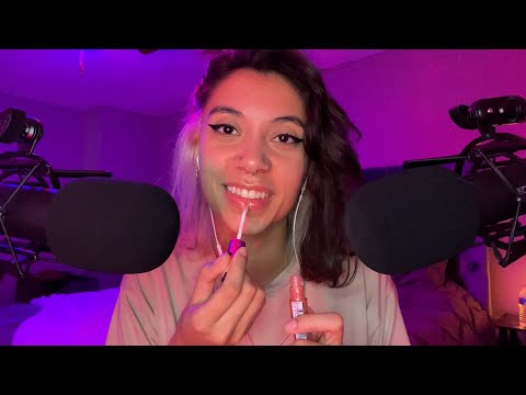 Personal Attention & Lip Gloss Mouth Sounds ~ ASMR