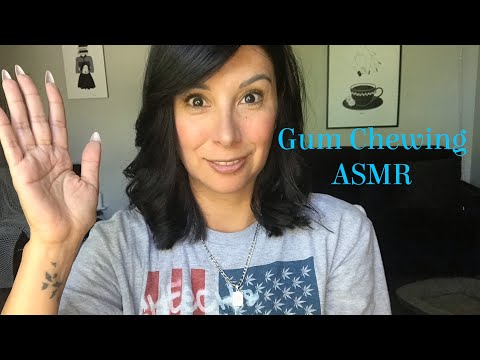 Gum Chewing ASMR | Whisper Ramble| Vacation 🌴 | Ear Attack etc