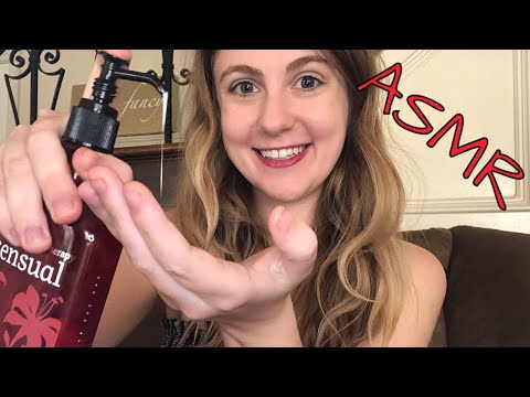 ASMR Relaxing Lotion Hand Sounds & Application