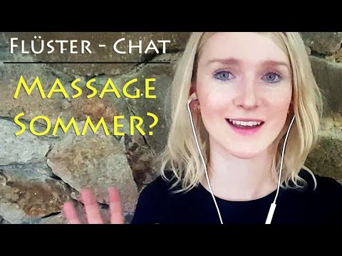 FLÜSTER Chat 😍 WELLNESS SOMMER? (ASMR Entspannung, Deutsch)