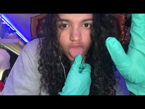 Lens Licking & Spit Painting ASMR (slow & fast wet mouth sounds)