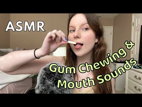 ASMR | Gum Chewing and INTENSE Mouth Sounds (+ Rambling)