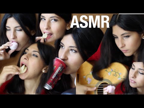 ASMR Food+ Musical Instruments (Asmr Eating)