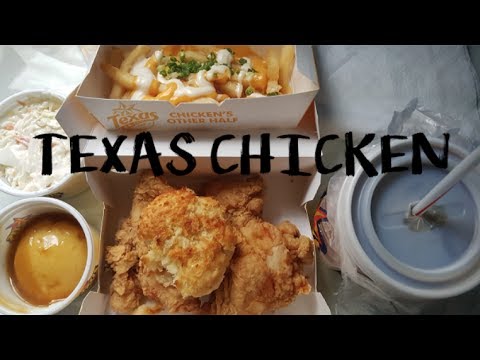 [ASMR] Eating Texas Chicken