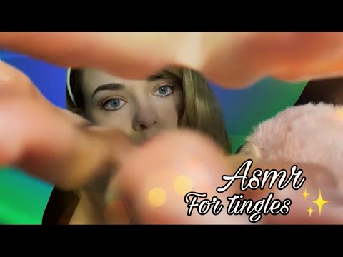 ASMR - For relax and sleep / Inaudible whishpering / hand moves / cream massage