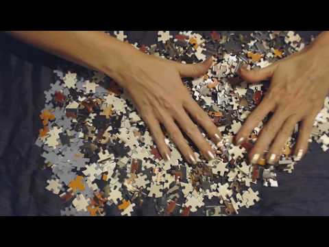 ASMR Request ~ Handling/Turning Puzzle Pieces (Whisper Intro)