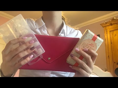 ASMR Tapping on Items in my Drawer