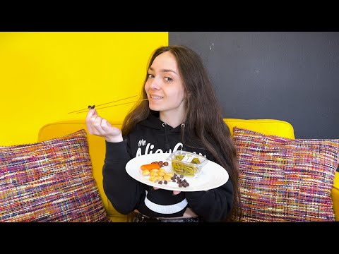 ASMR Roleplay Popular Girl Eats Crunchy Snacks Intense Eating Mouth Sounds w/ Whispering & Chewing