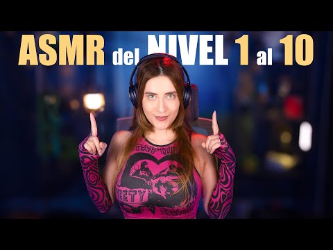 ASMR | ¿Podrás llegar al NIVEL 10 sin DORMIR? Asmr para DORMIR | ASMR Español | Asmr with Sasha