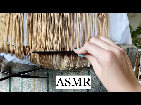 ASMR 2 HOUR COMPILATION with haircut & hair straightening sounds for sleep (no talking)