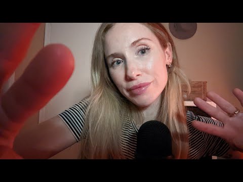BACKGROUND ASMR (good for studying, focusing) ✨ minimal talking, hand movements, mouth sounds